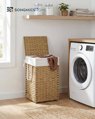 SONGMICS HOME gros plan tressage PP rattan respirant et étanche
