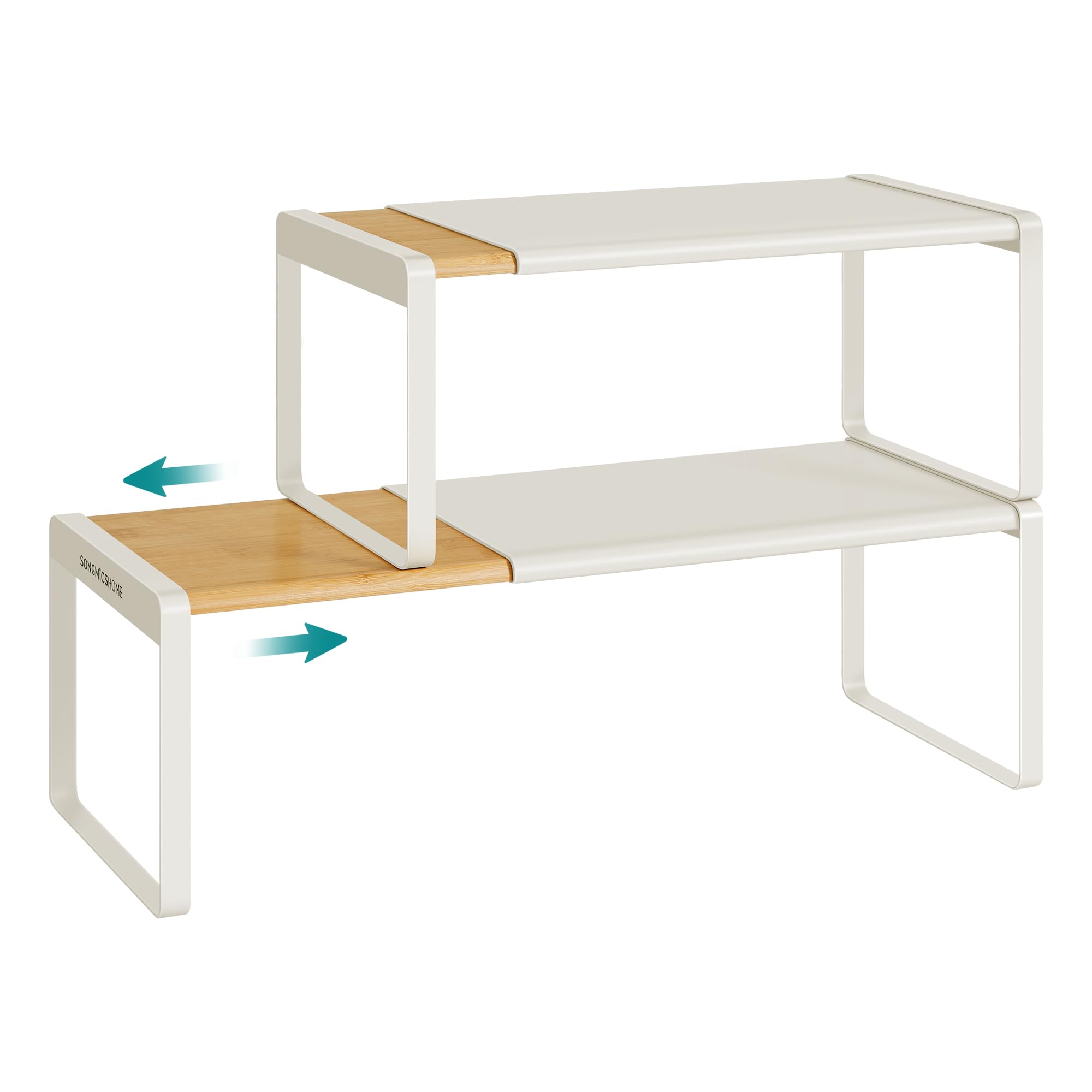 SONGMICS HOME étagère épices face avant montrant rangement organisé