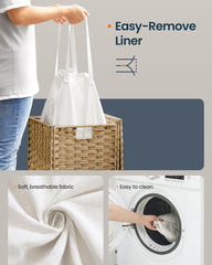 SONGMICS HOME panier plié pour un rangement compact et gain de place