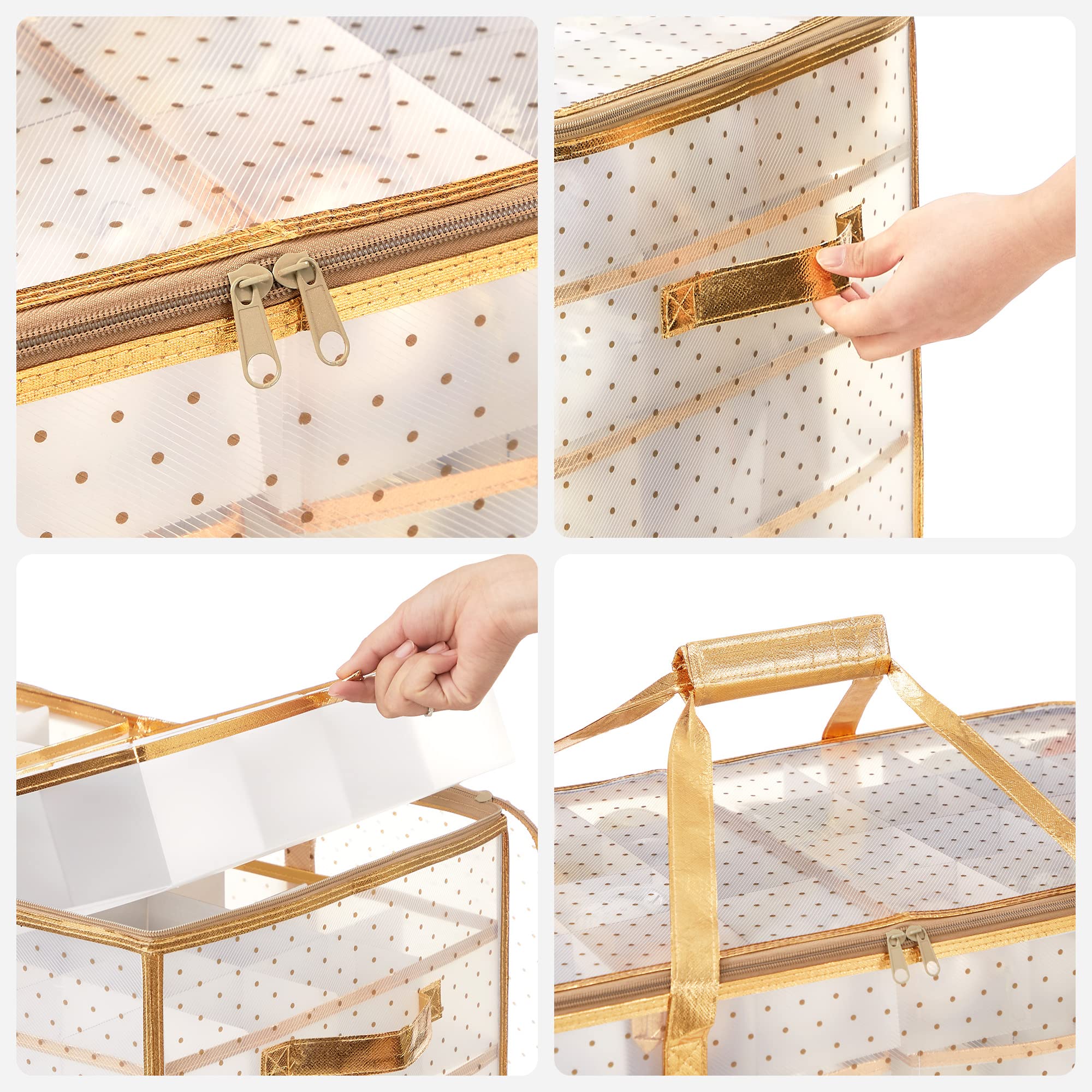SONGMICS paroi semi-transparente laissant voir le contenu, repérage simple