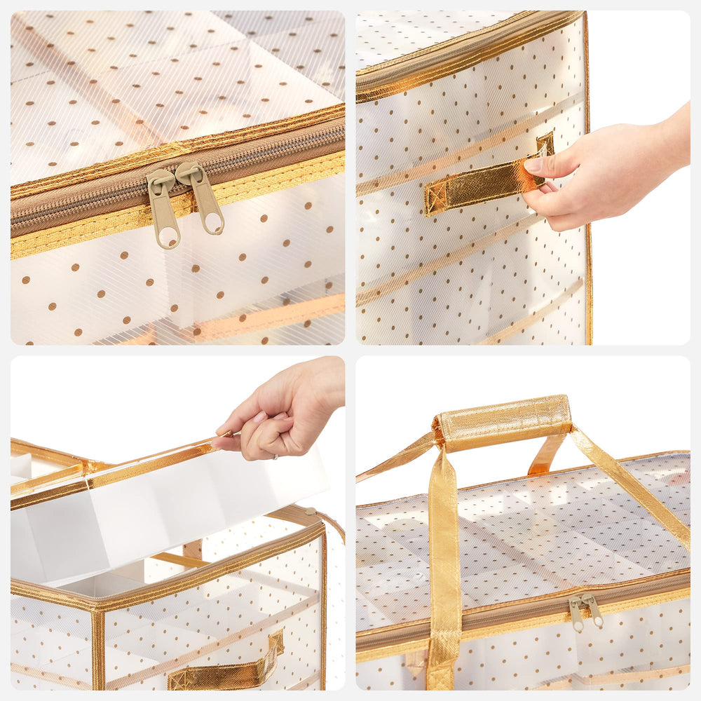 SONGMICS paroi semi-transparente laissant voir le contenu, repérage simple