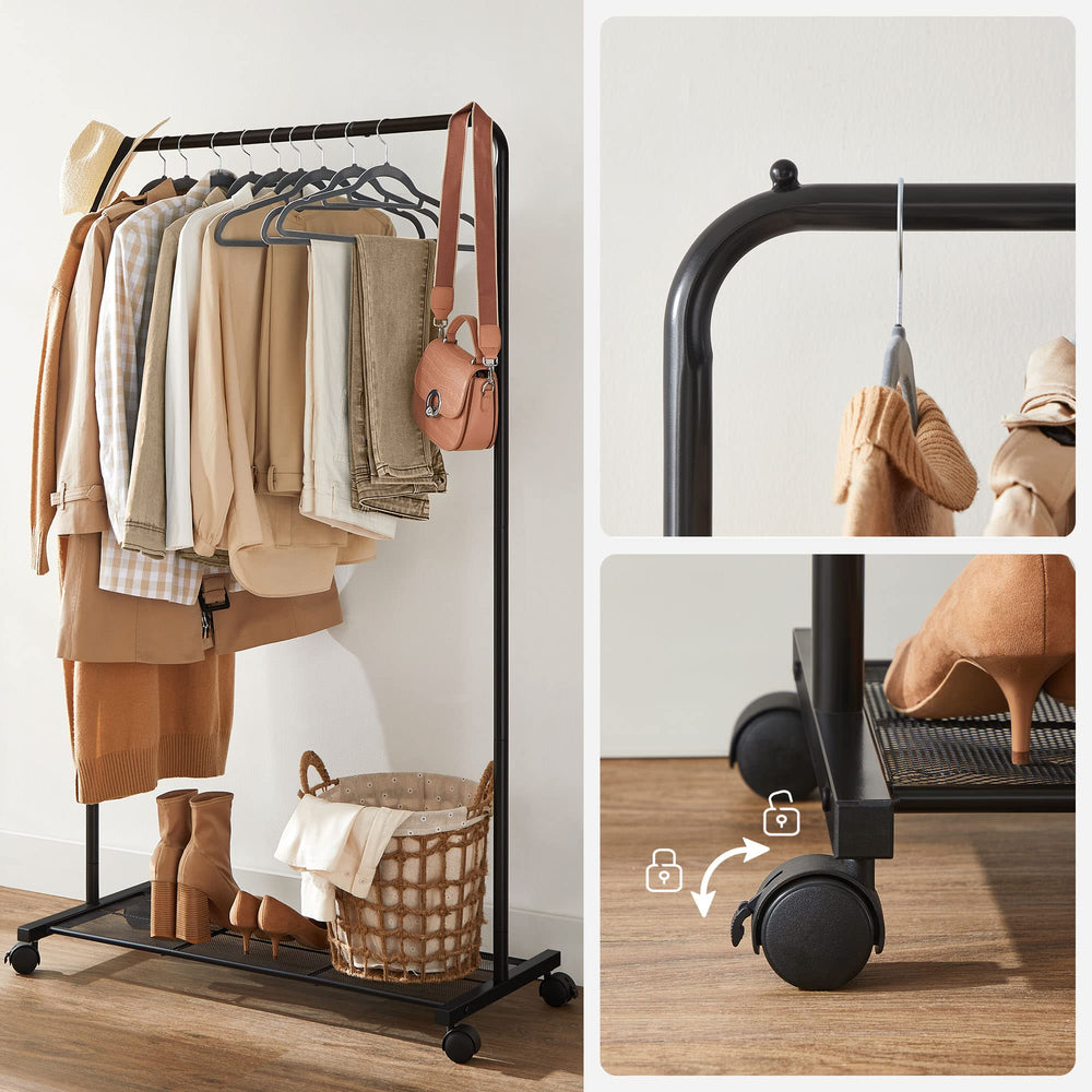 SONGMICS portant en situation chambre optimisant rangement quotidien
