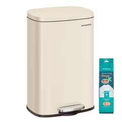 SONGMICS face avant en acier inoxydable, design moderne et gain de place