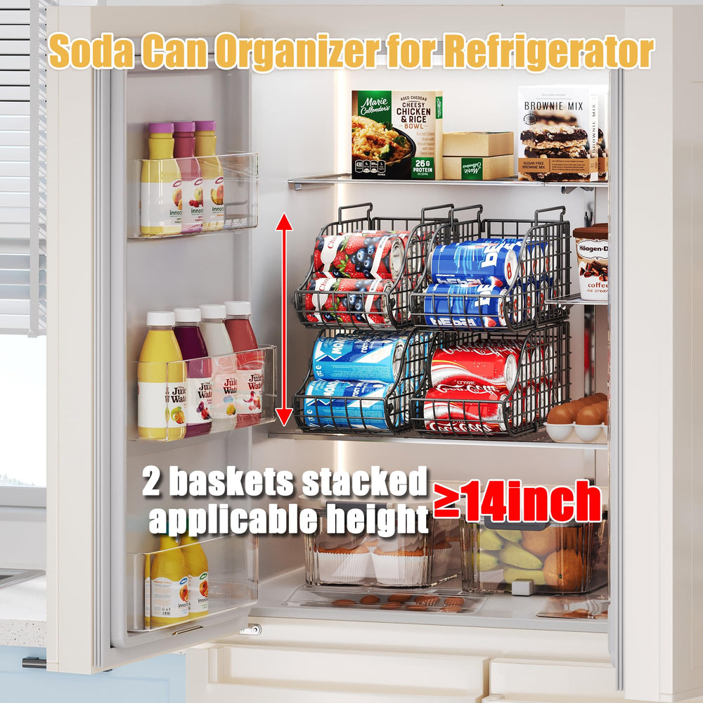 Sonyabecca rangement dans frigo pour meilleure visibilité