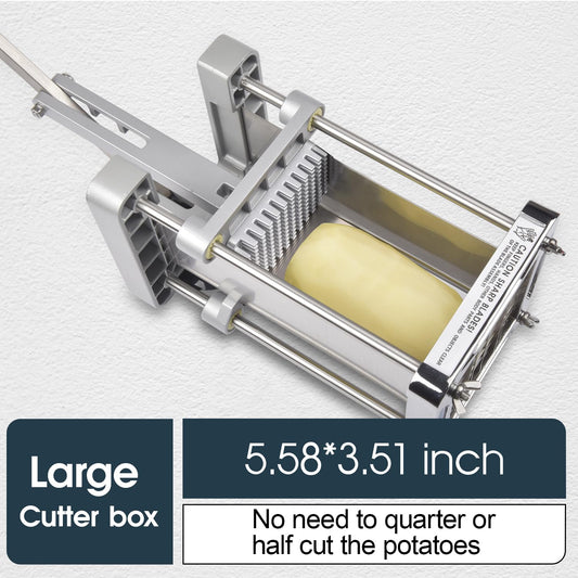 Sopito gros plan des lames 1/2" et 1/4" en acier inoxydable, coupe précise
