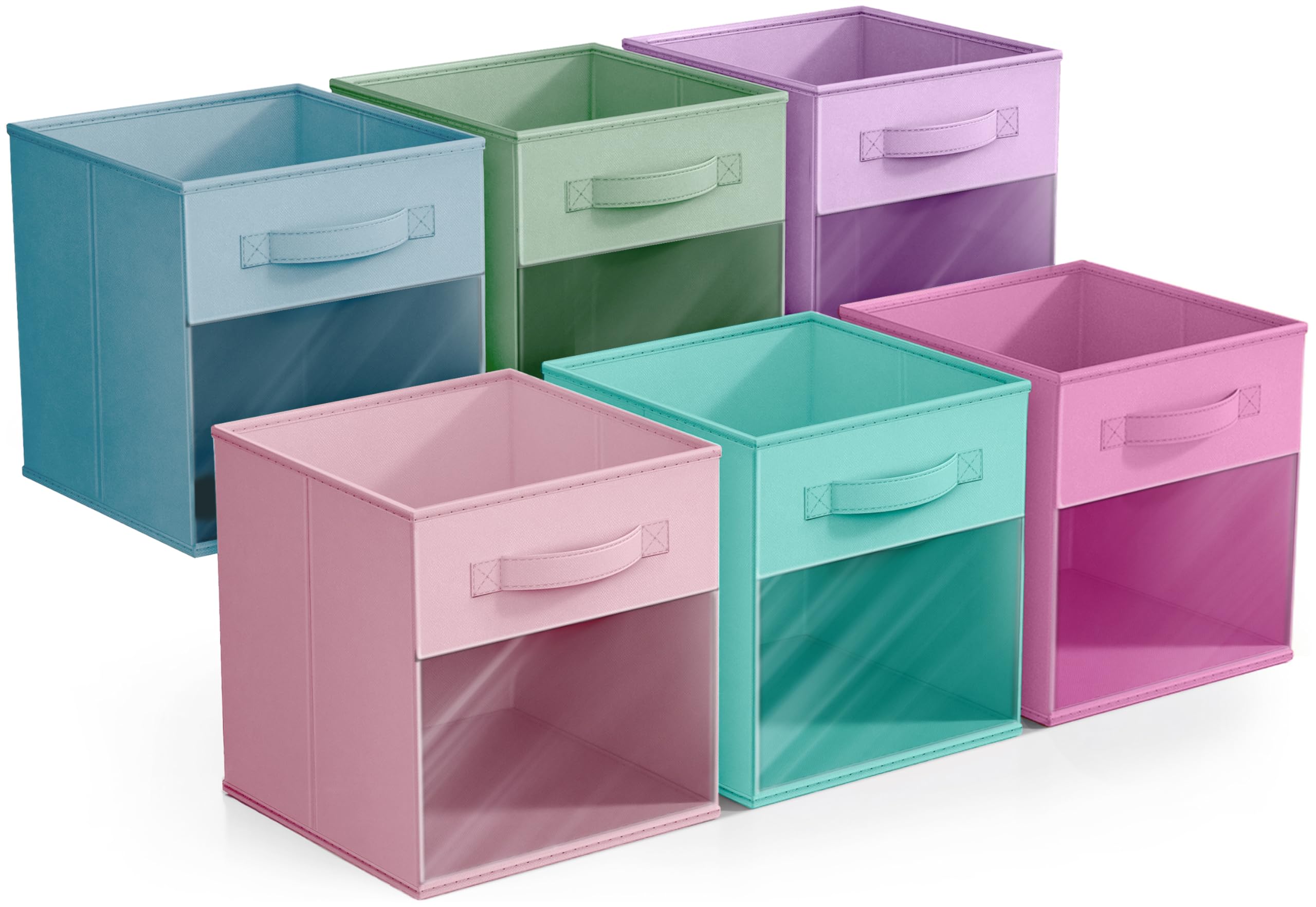 Sorbus cubes assortis sur étagère pour une pièce organisée