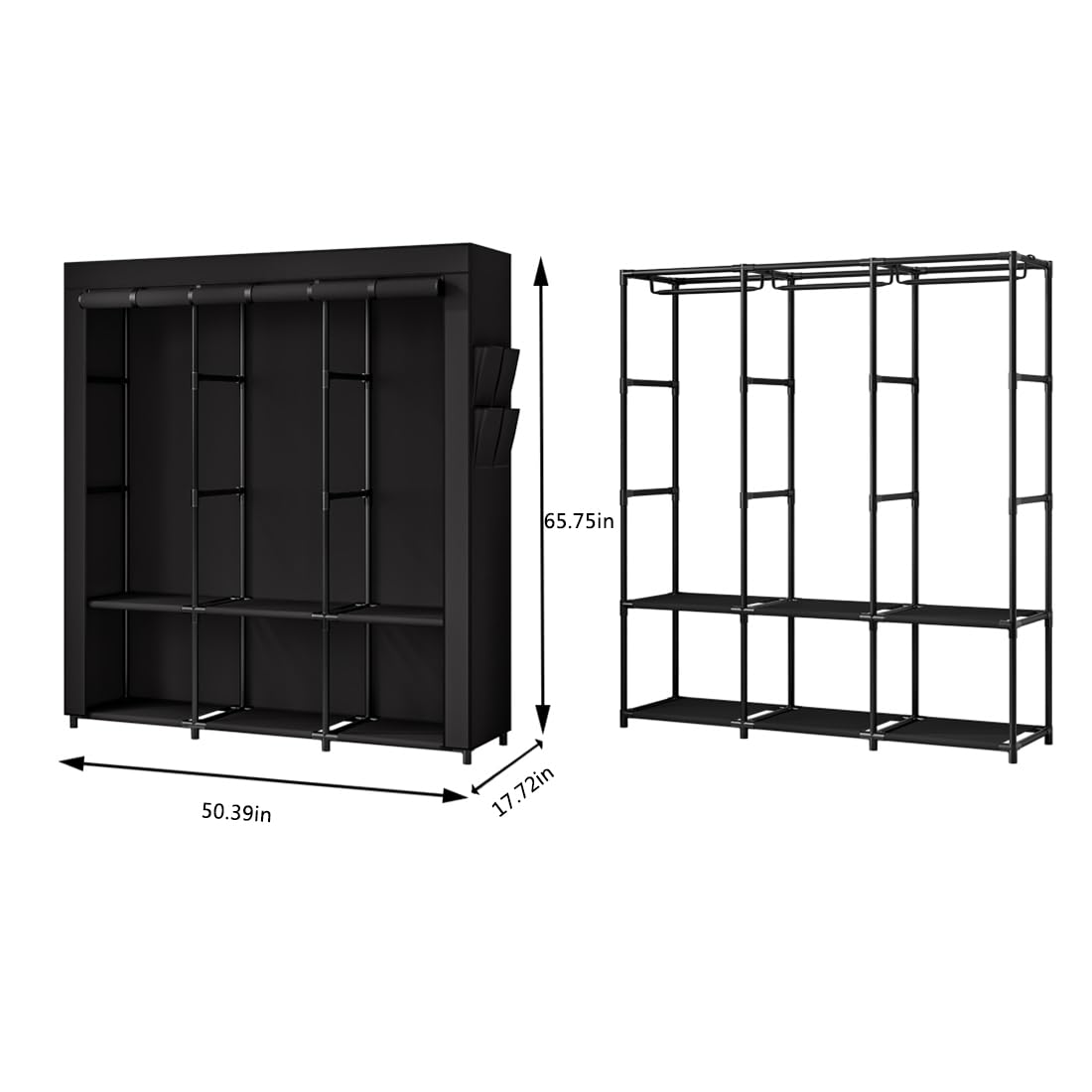 SORCEDAS armoire à côté d'une échelle pour comparaison d'échelle pratique