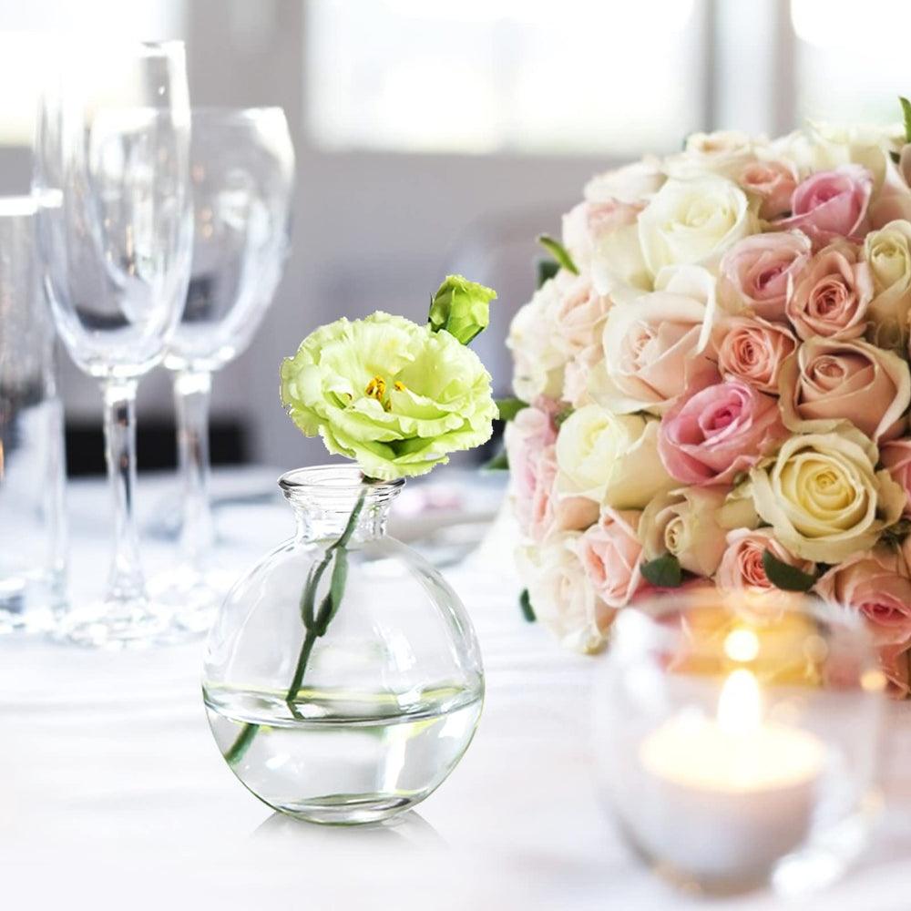 SOUJOY ensemble sur table de mariage offrant un centre de table bas coordonné
