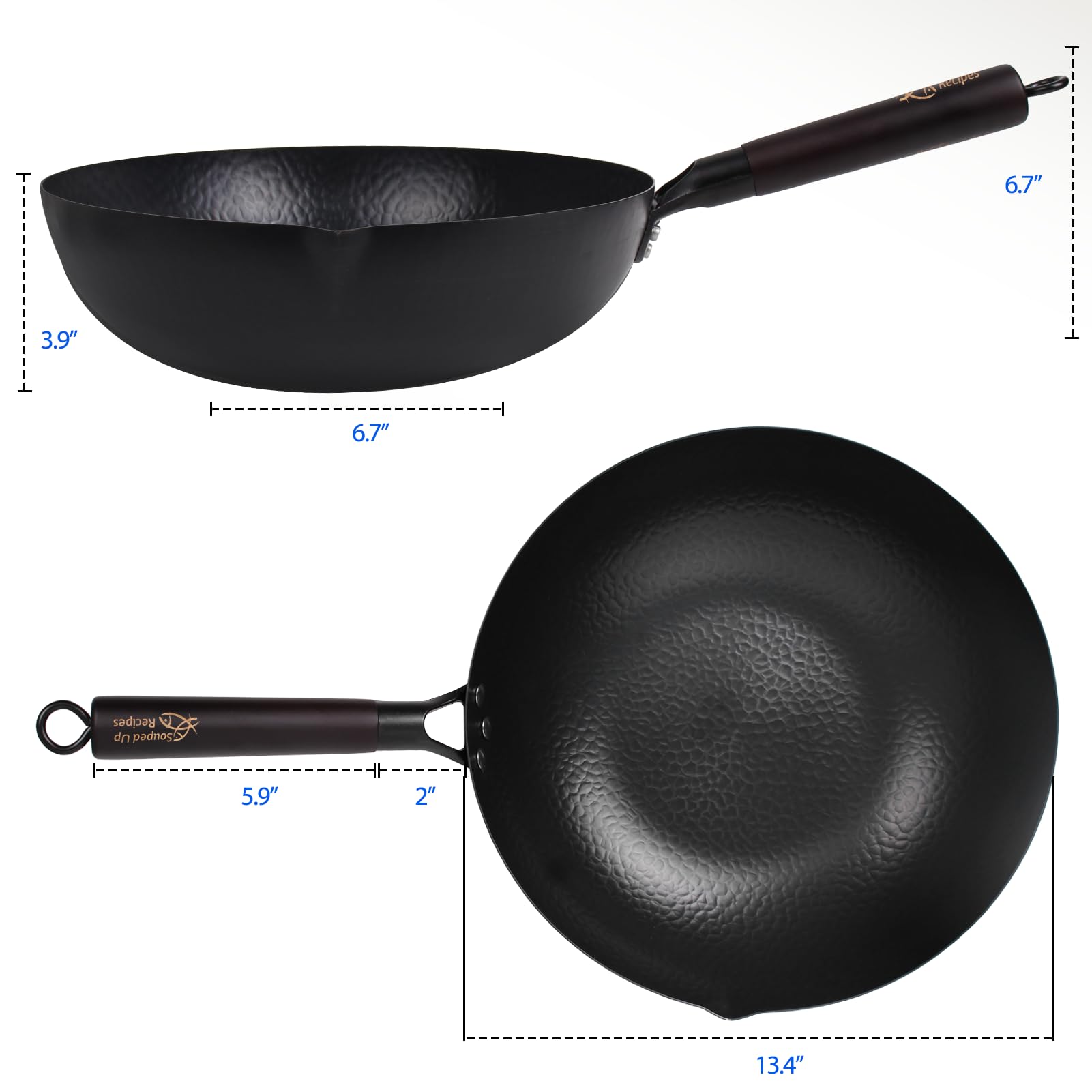 Souped Up Recipes étiquette et guide d'entretien pour éviter la rouille