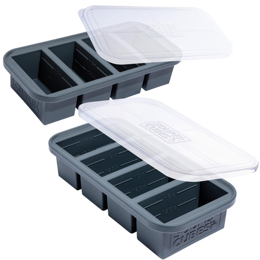 Souper Cubes emballage avant-garde montrant le lot de 2 et avantage organisation