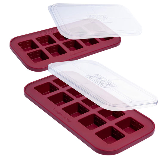 Souper Cubes avant-plan emballage cranberry montrant gain de temps