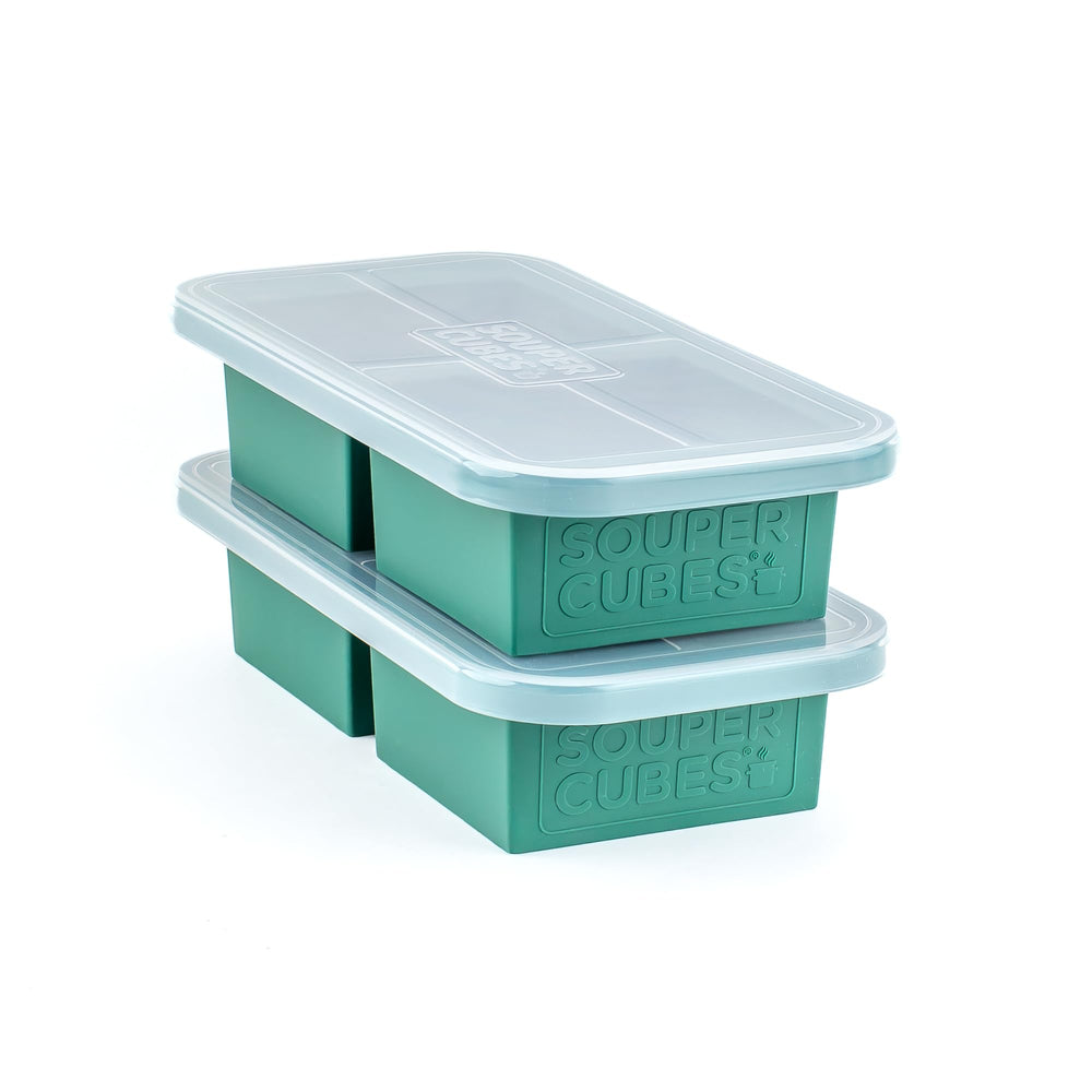 Souper Cubes vue avant du lot de 2 montrant l'emballage et l'échelle pratique