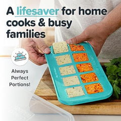 Souper Cubes comparaison taille avec une cuillère montrant mesure précise