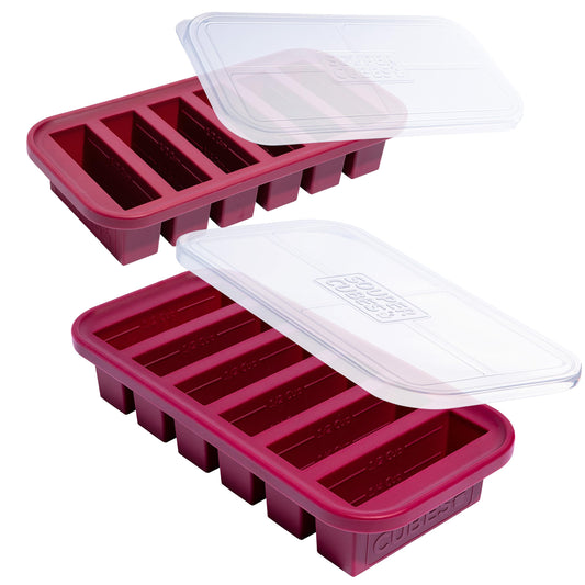 Souper Cubes face avant emballage canneberge montrant le lot de 2 et avantages
