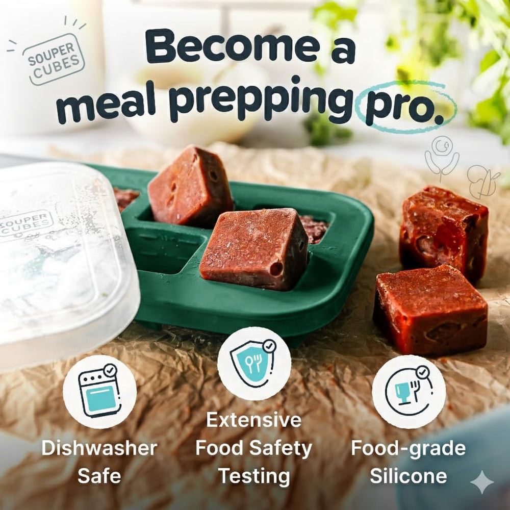 Souper Cubes mise à l'échelle main et règle montrant taille réelle