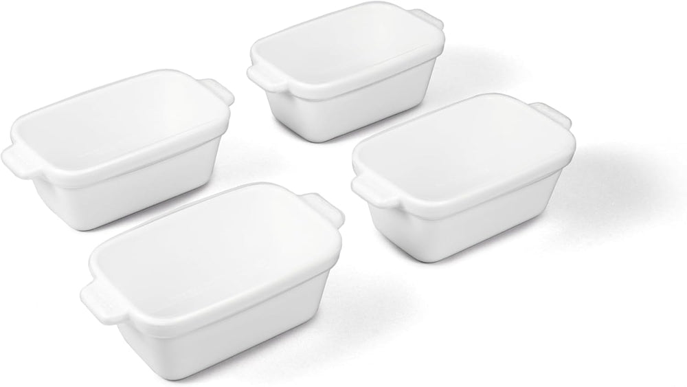 Souper Cubes plat face avant blanc prêt à servir, apporte présentation soignée