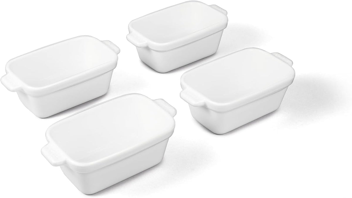Souper Cubes plat face avant blanc prêt à servir, apporte présentation soignée