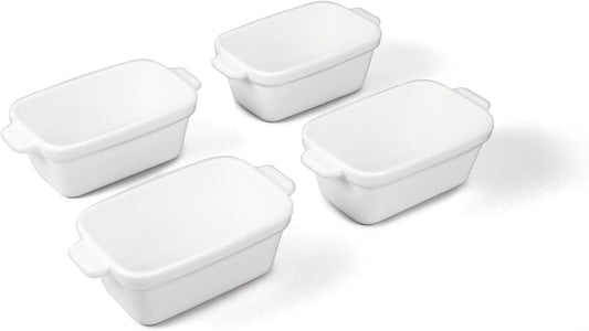 Souper Cubes plat face avant blanc prêt à servir, apporte présentation soignée