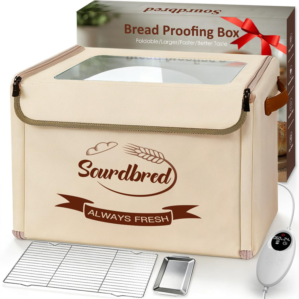 Sourdbred coffret pliable face avant montrant fermeture et fenêtre, facilite surveillance