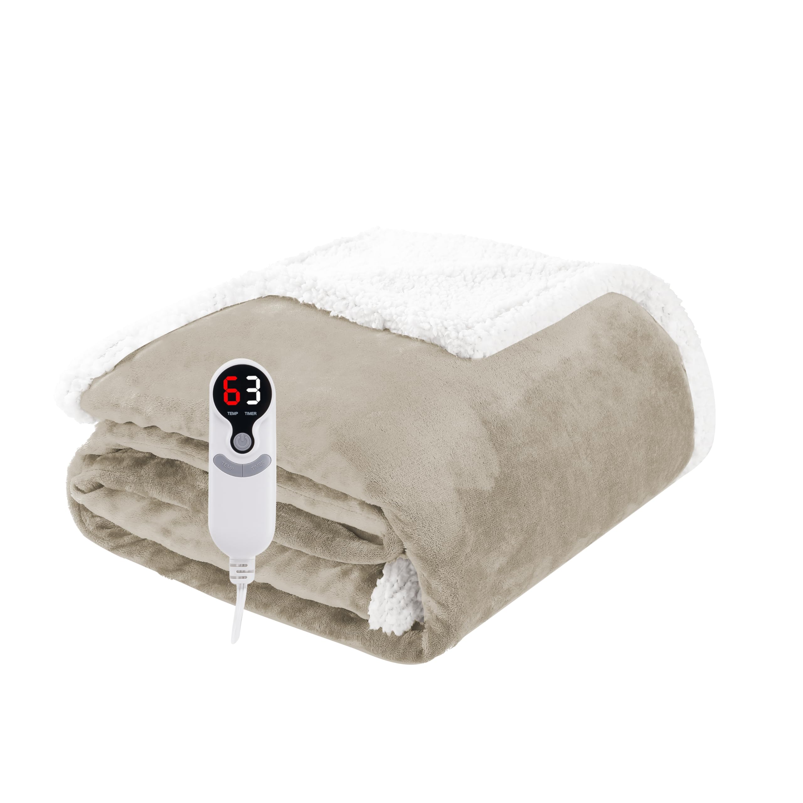 Plaid Soypipo 50x60 face avant montrant le tissu et le design, chaleur confortable