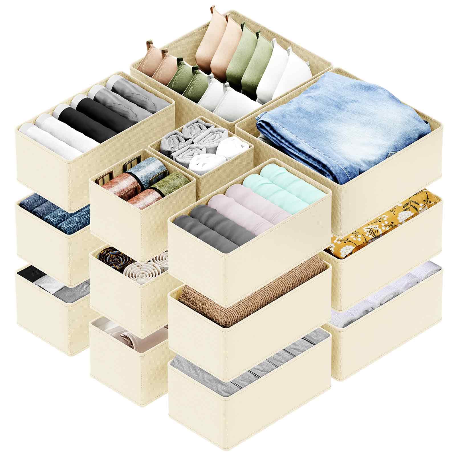 SpaceAid boîte grand format montrée de face pour rangement visible et organisation rapide
