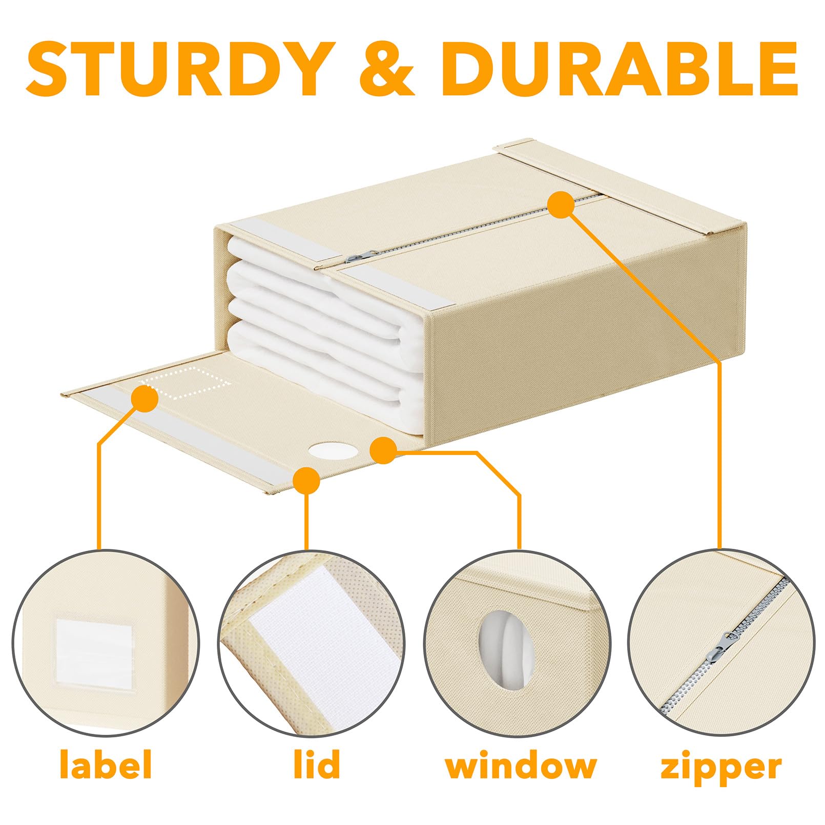 SpaceAid intérieur avec drap, housse et taies pour rangement complet