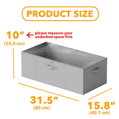 SpaceAid couvercle transparent flexible permettant repérer le contenu