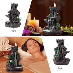 SPACEKEEPER porte-encens en situation dans un salon pour créer une ambiance relaxante
