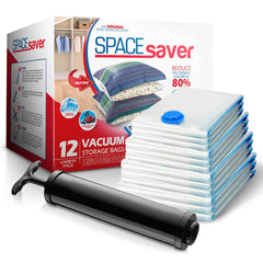 Spacesaver emballage avant montrant le lot et avantages de gain d'espace