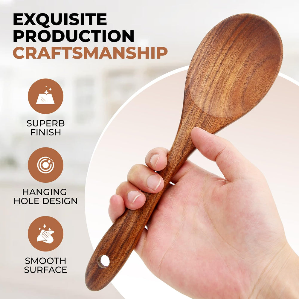 SPATUAMZ spatule utilisée dans une poêle antiadhésive pour protéger le revêtement