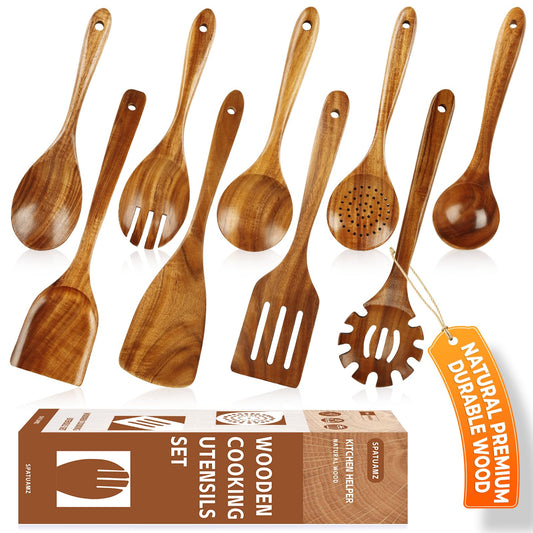 SPATUAMZ ensemble devanture en teck montrant durabilité et design