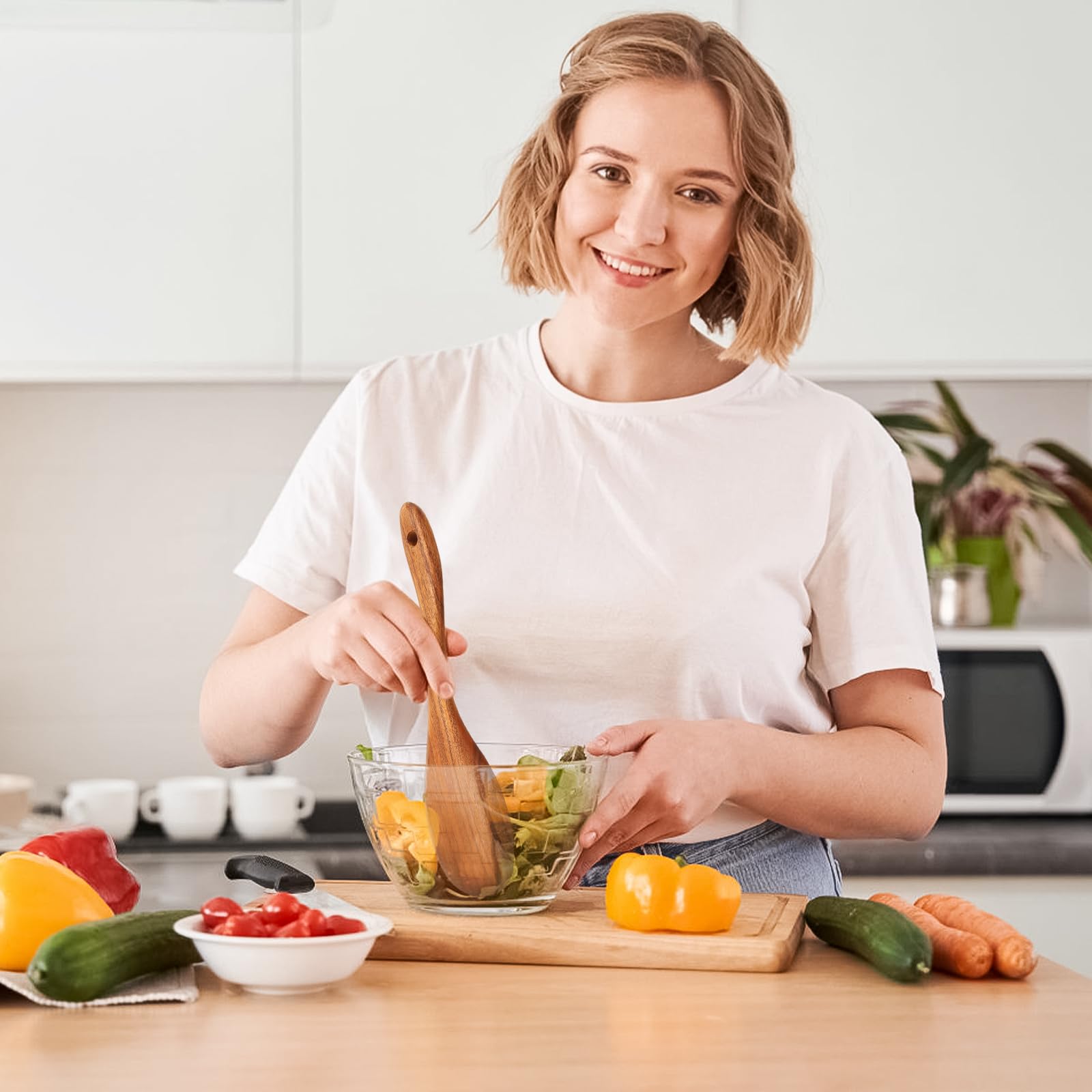 SPATUAMZ gros plan sur finition de manche offrant prise confortable