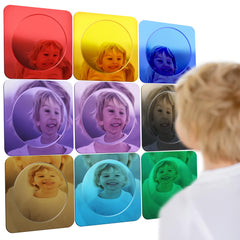 Special Supplies face avant du pack de 9 miroirs, attractif pour mur