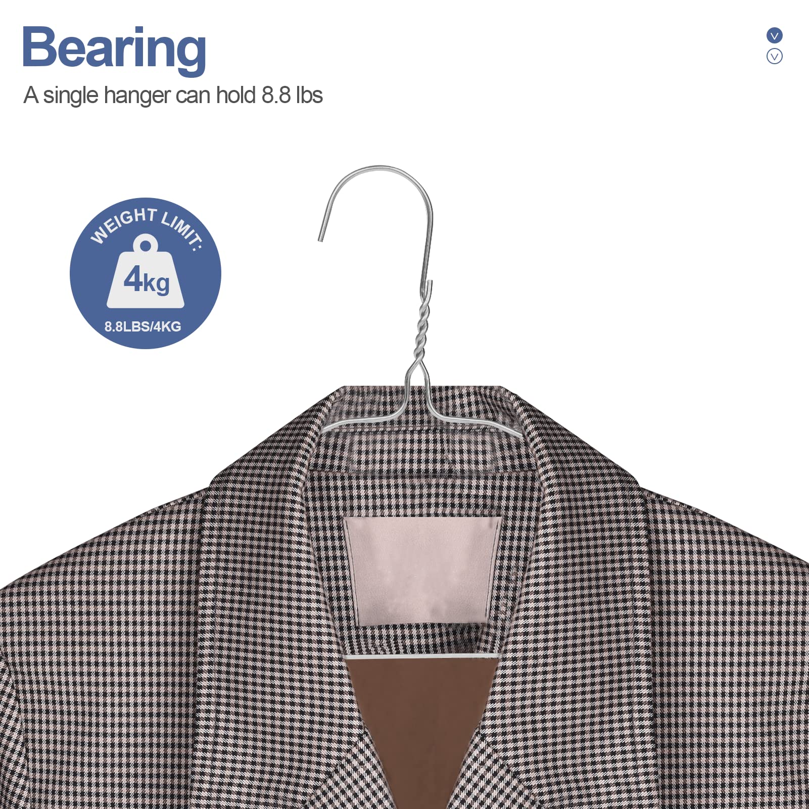 SPECILITE gros plan chrome sur fil métallique, finition durable