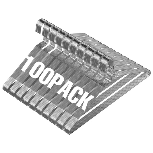 SPECILITE lot de 100 cintres front présentant solidité et gain de place