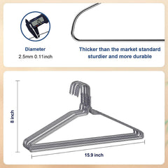 SPECILITE cintres chargés sur tringle illustrant tenue fiable