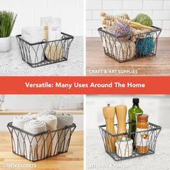 Spectrum panier en cuisine pour fruits et snacks, organisation pratique