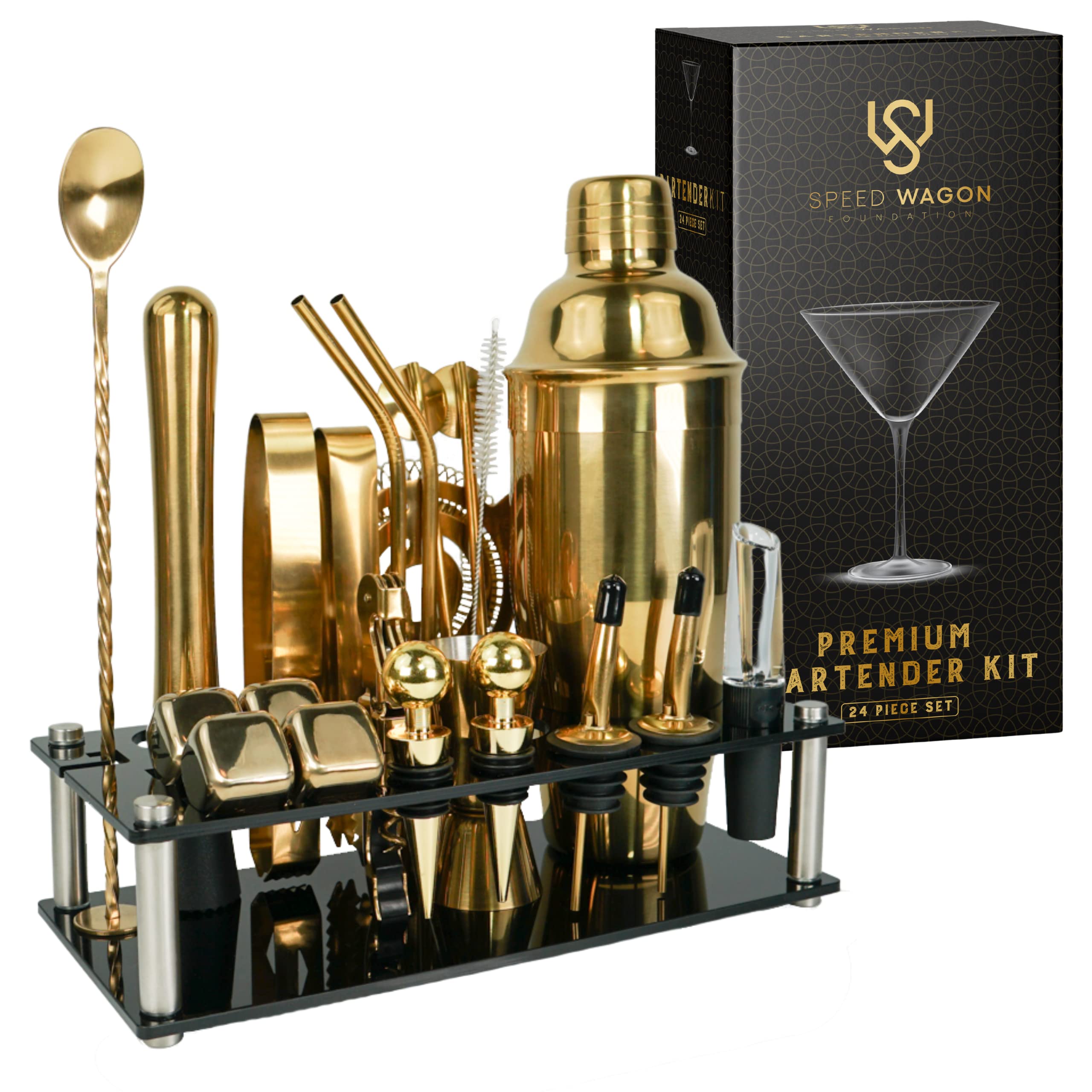 Speed Wagon Foundation coffret face avant emballage élégant et prêt à offrir