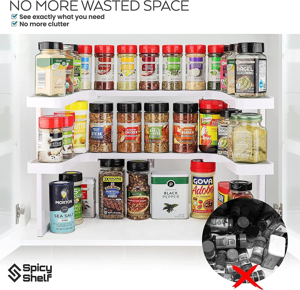Spicy Shelf extension largeur ajustable Spicy Shelf s'adapte aux armoires