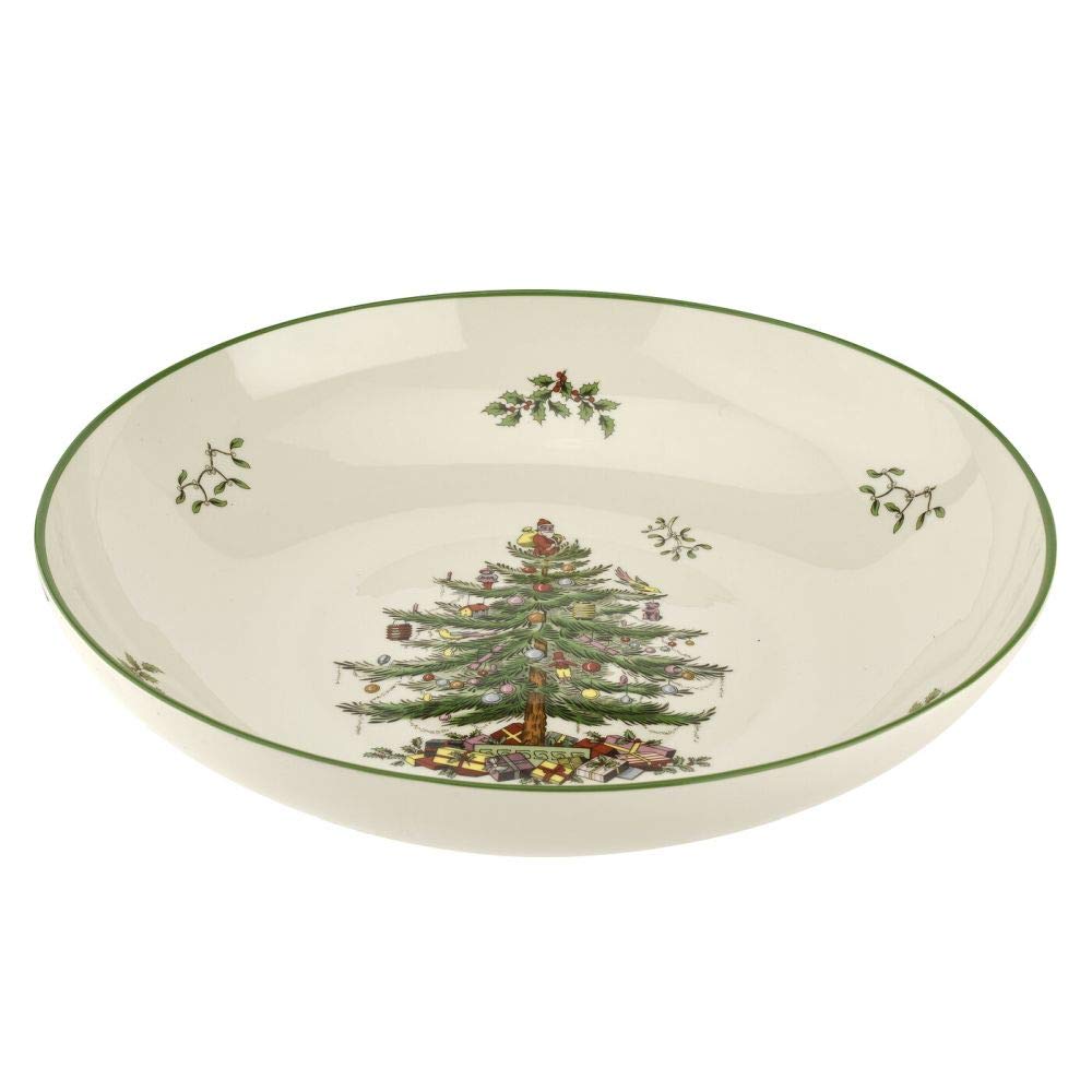 Spode bol Christmas Tree face avant montrant élégance et dimension pratique