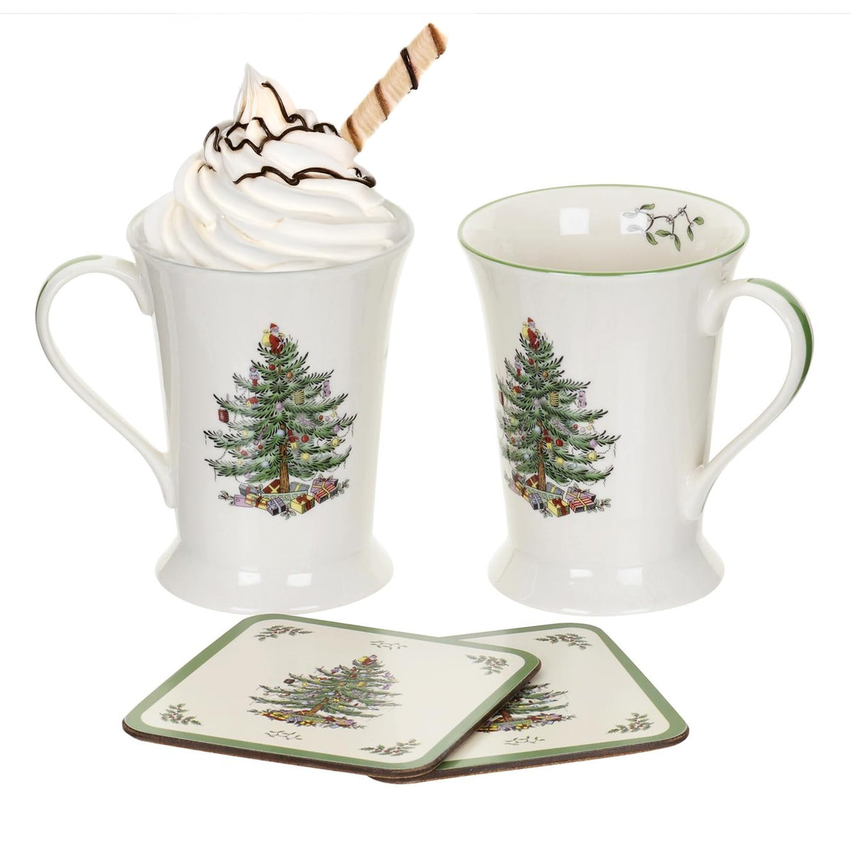 Spode Pimpernel tasse frontale montrant design et élégance