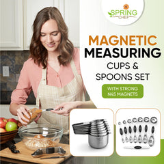Spring Chef cuillère double-face utilisée pour épices et liquides, maniabilité accrue
