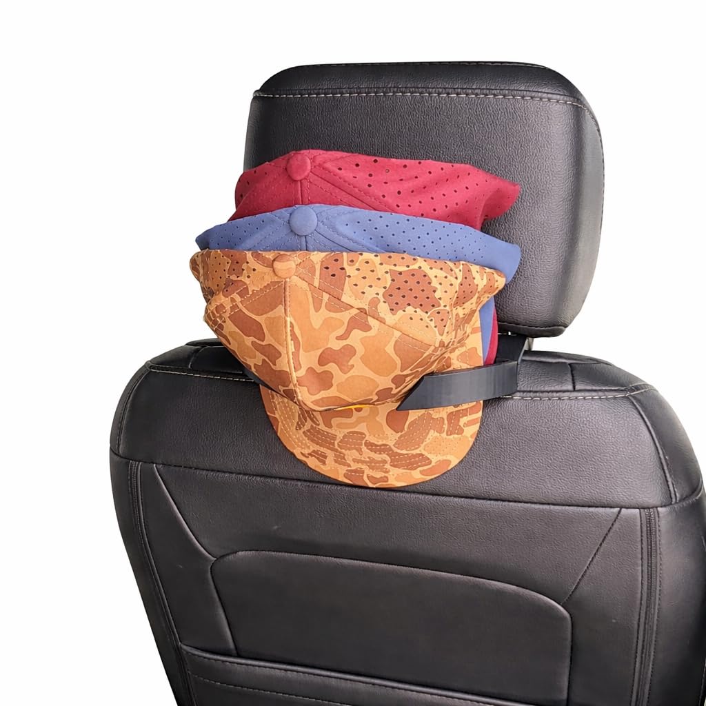 SPWM CabCap vue avant fixé derrière appuie-tête offrant rangement organisé