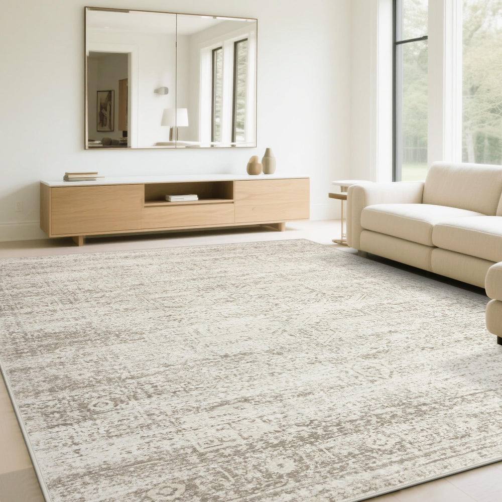 Srugn tapis 6x9 vue avant, design rétro et confort immédiat
