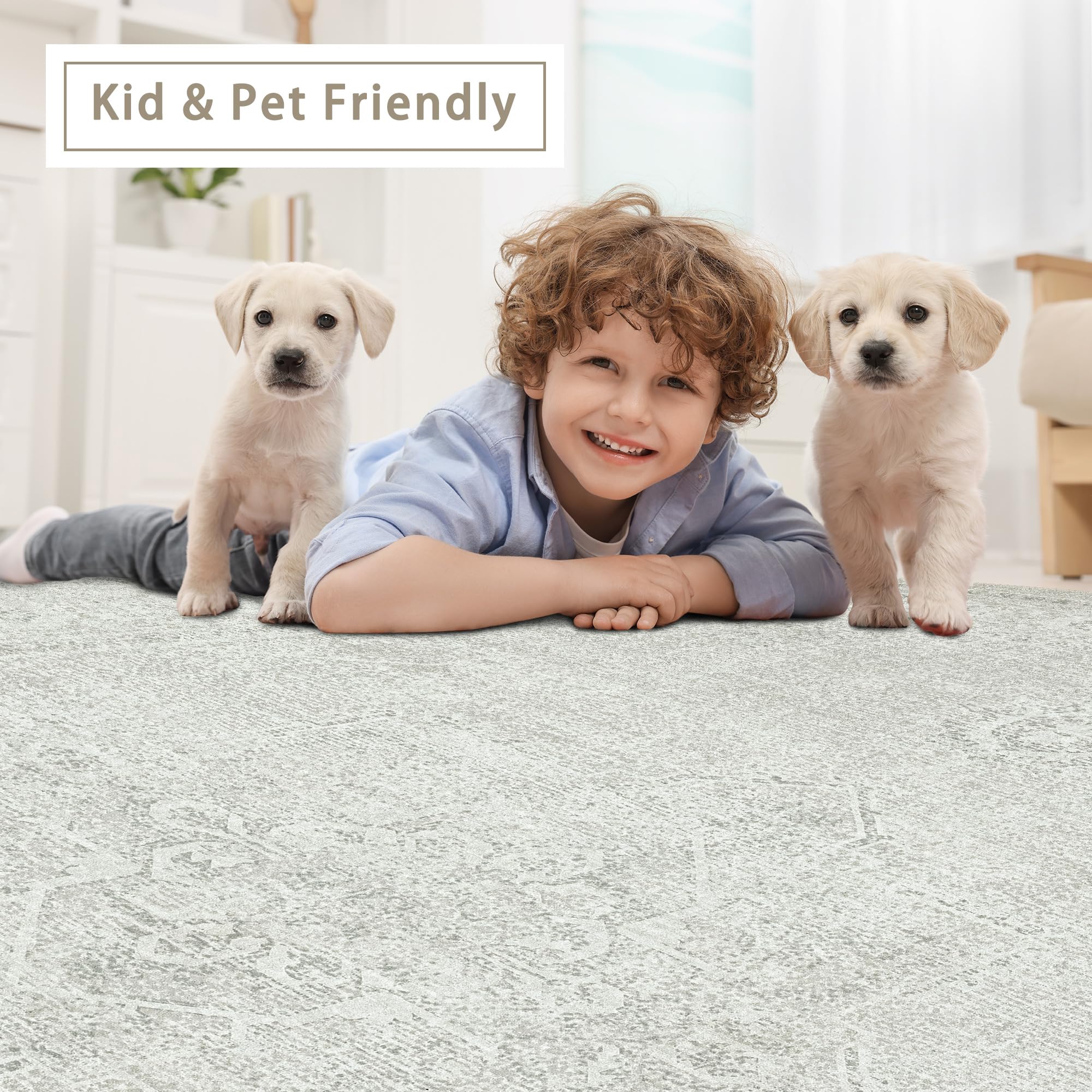 Tapis Srugn dans chambre illustrant confort quotidien et harmonie déco