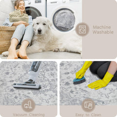 Srugn tapis installé en salon pour ambiance chaleureuse
