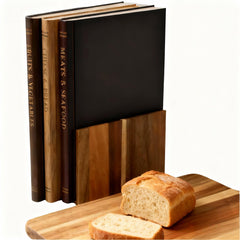 SSHIYEEY vue de face des trois planches imitant des livres, gain de place