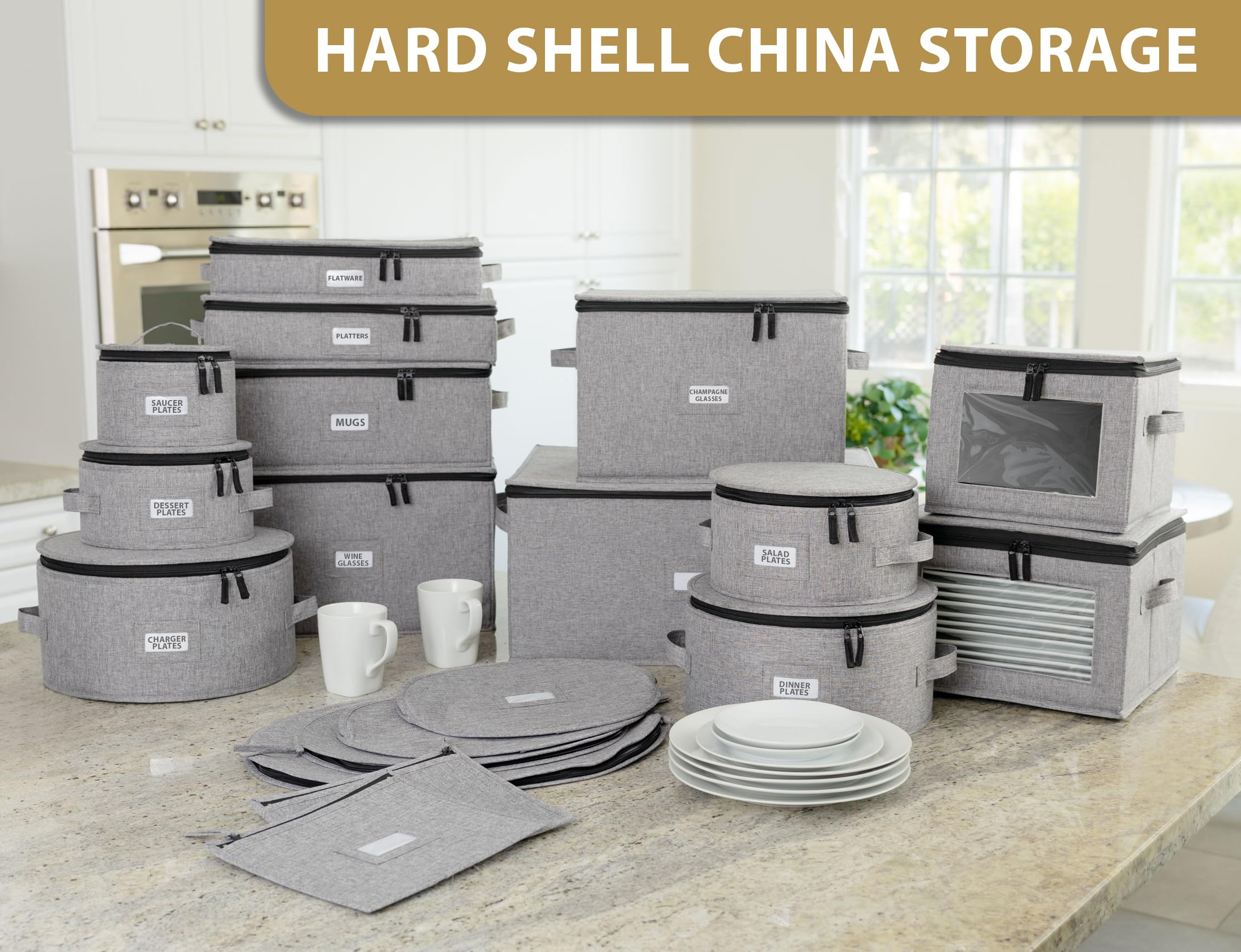 Stack Store Plus More posé dans un placard domestique illustrant rangement empilable et gain d'espace