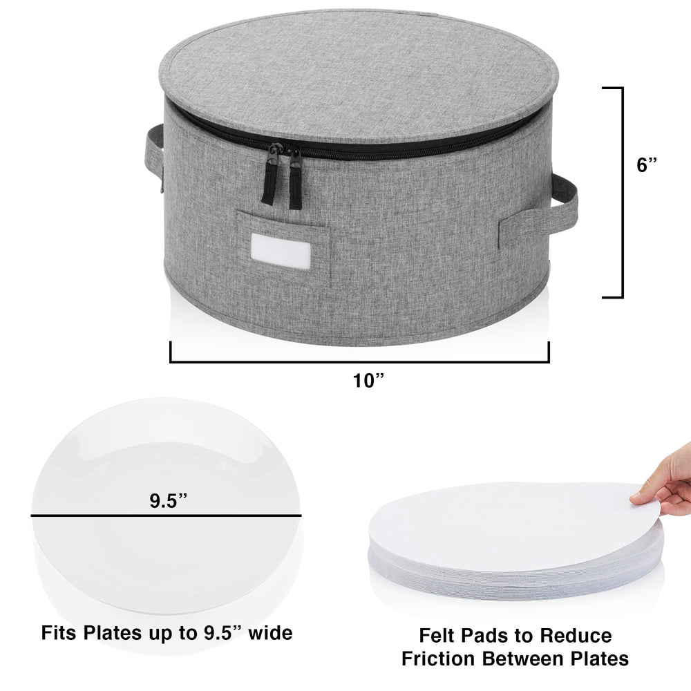 Stack Store Plus More détail intérieur matelassé protégeant la vaisselle fragile