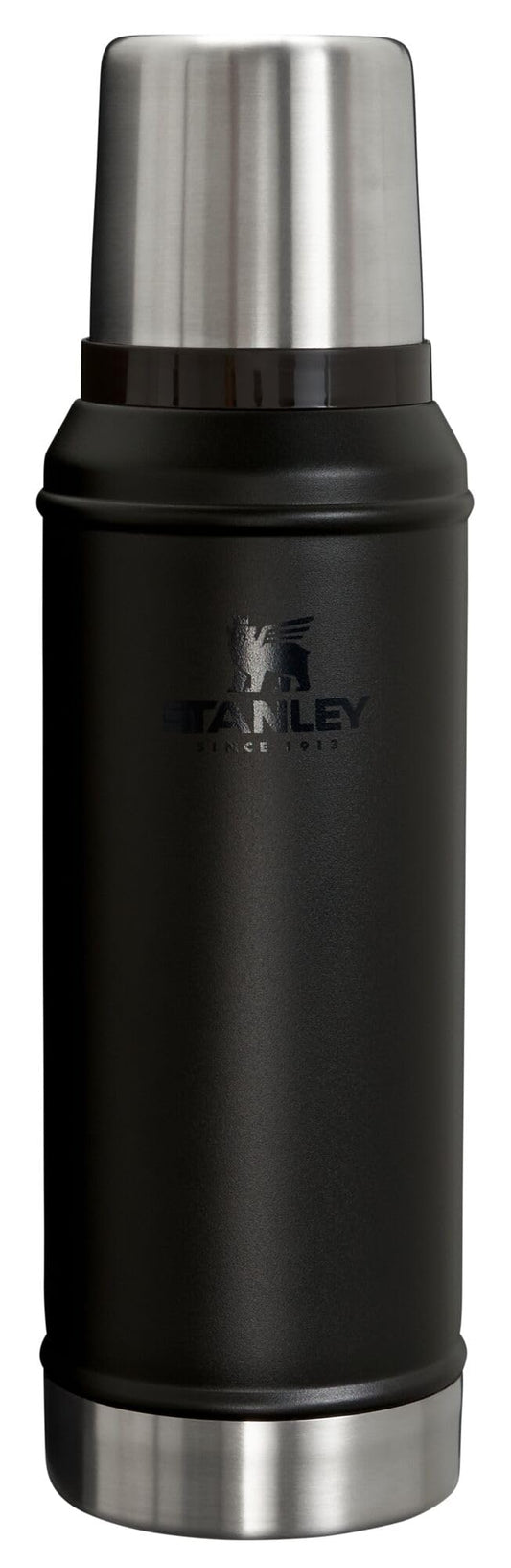 Stanley face avant noire montrant silhouette robuste et portabilité